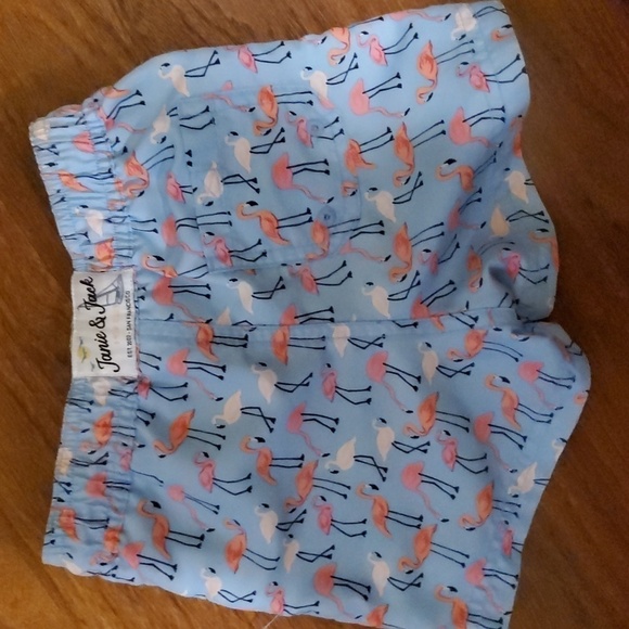 Janie & Jack toddler swin trunk 12-18 M - Picture 2 of 3